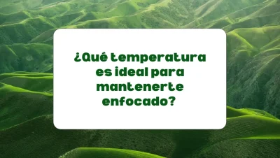 Temperatura ideal para mejorar la concentración